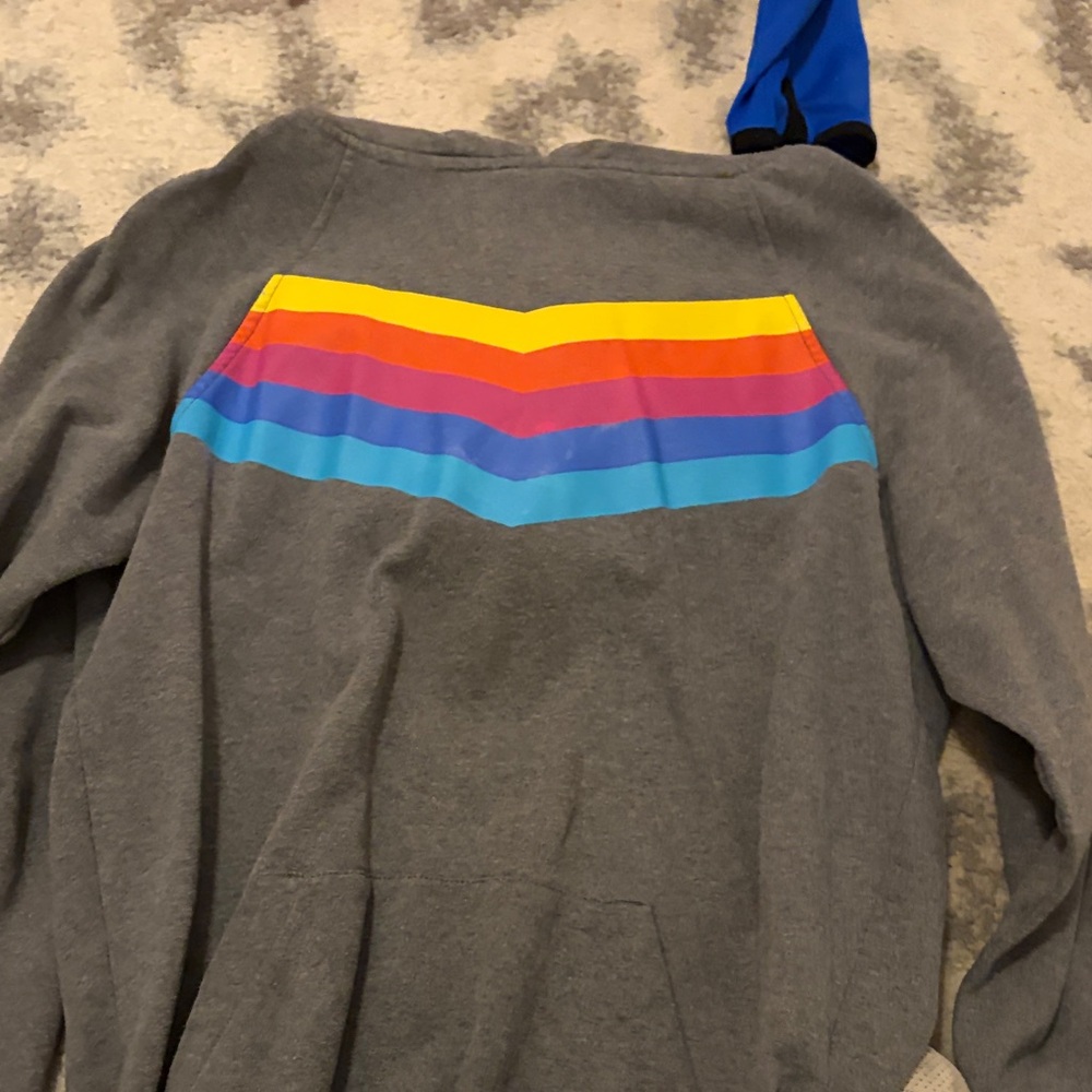 Vibrant Chevron Crewneck Sweater